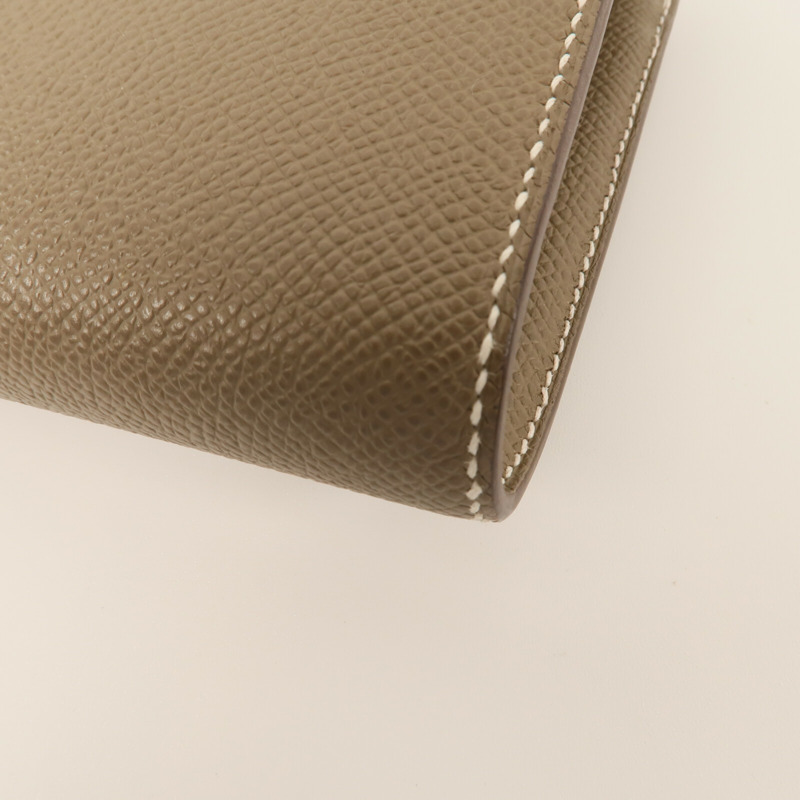 HERMES Epsom皮革Constance To Go Wallet肩背袋-12