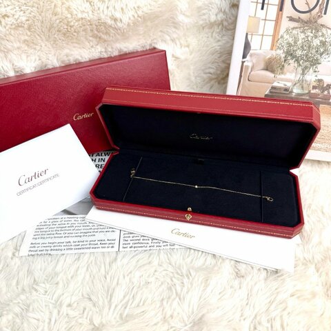 Cartier 單鑽 手鏈