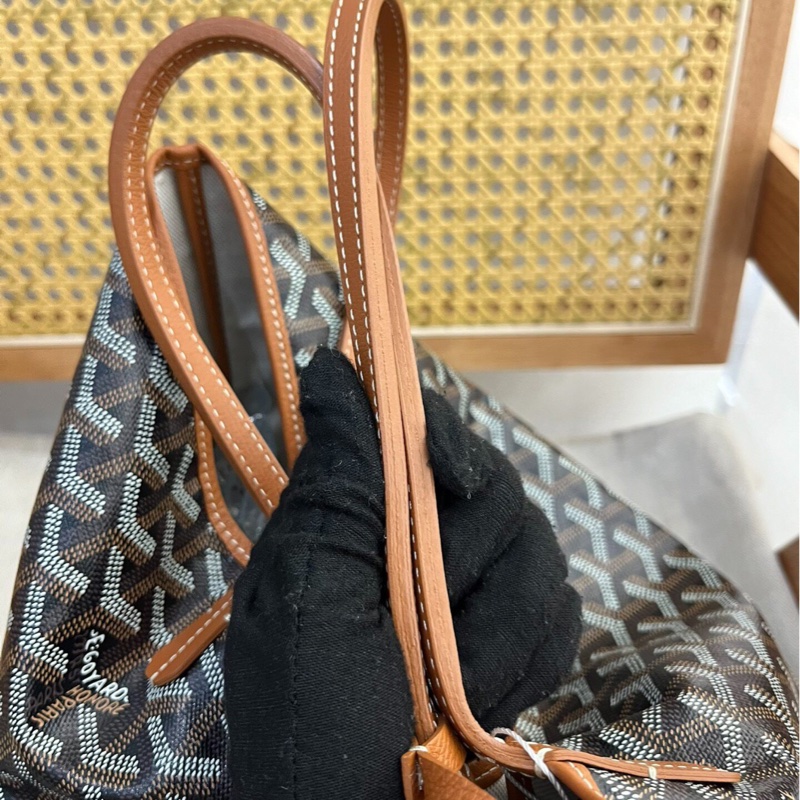 【上班必備✨重量超輕❤️全網最低價】Goyard tote 托特包 棕色老花子母購物袋手提包-3