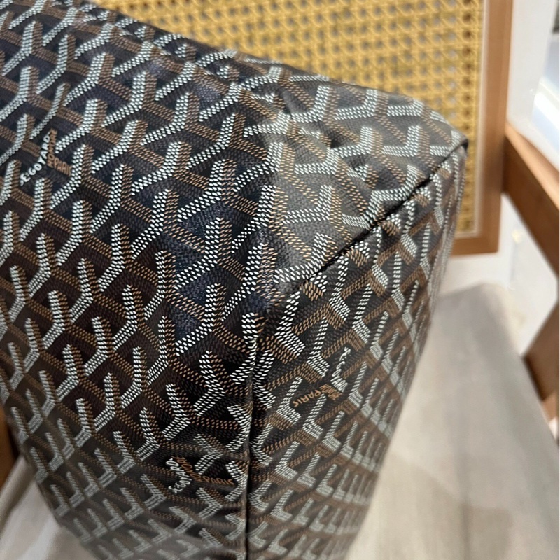 【上班必備✨重量超輕❤️全網最低價】Goyard tote 托特包 棕色老花子母購物袋手提包-5