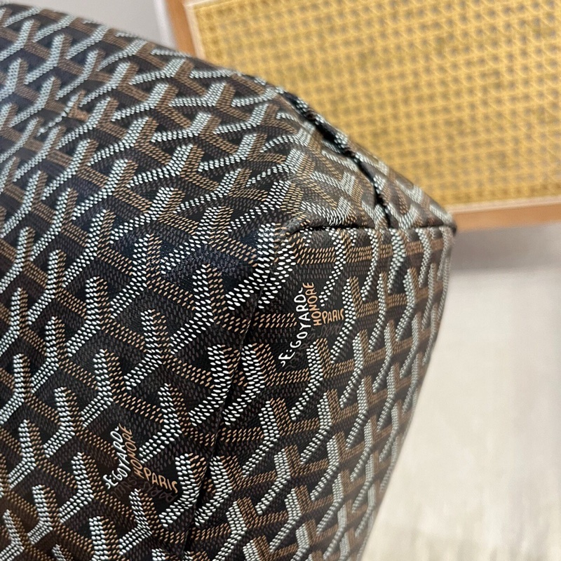 【上班必備✨重量超輕❤️全網最低價】Goyard tote 托特包 棕色老花子母購物袋手提包-7