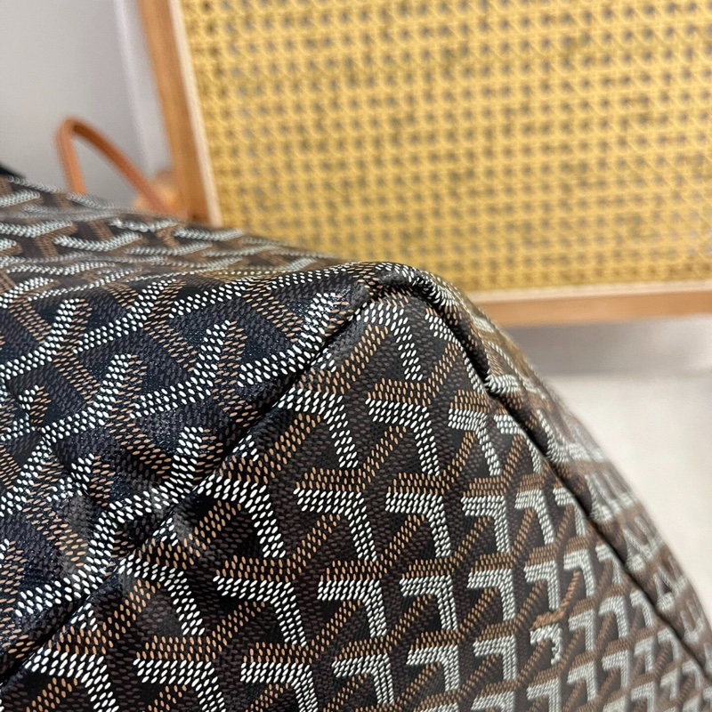 【上班必備✨重量超輕❤️全網最低價】Goyard tote 托特包 棕色老花子母購物袋手提包-8