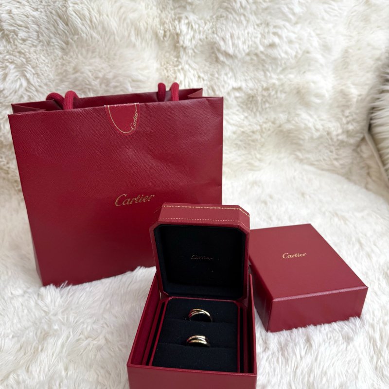 Cartier trinity三色戒指 對戒-1