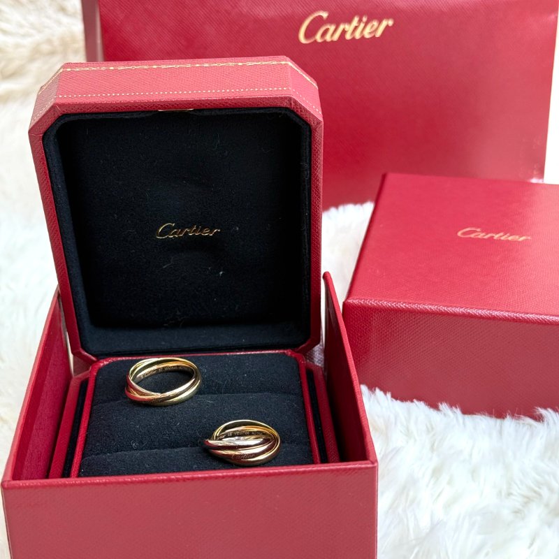 Cartier trinity三色戒指 對戒-2