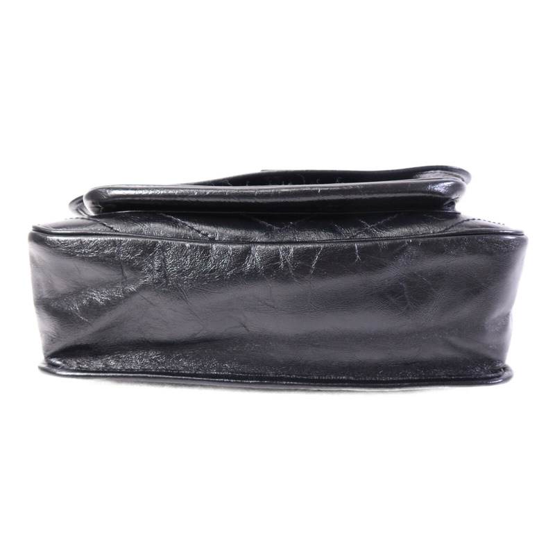 YVES SAINT LAURENT 牛皮皮革Nikki Medium鏈帶肩背袋-3