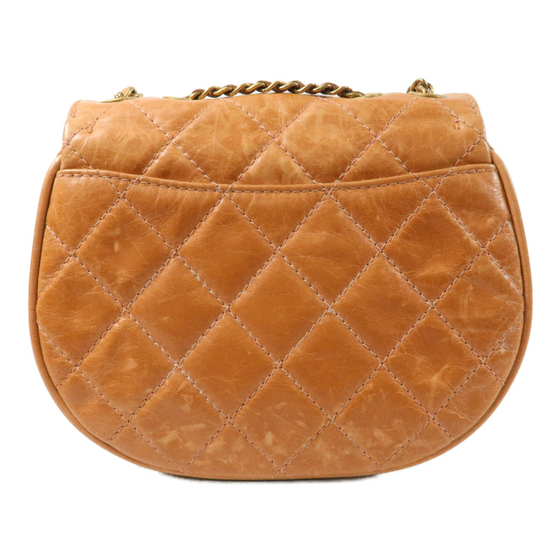 CHANEL 牛皮皮革Shoulder Bag金扣鏈帶肩背袋-1