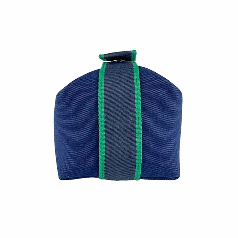 愛馬仕 HERMES 新娘手袋 黑色 PM 帆布 海軍藍 女款 z9410-1