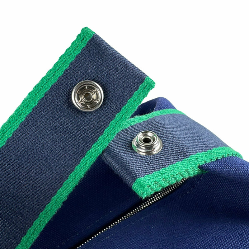 愛馬仕 HERMES 新娘手袋 黑色 PM 帆布 海軍藍 女款 z9410-10