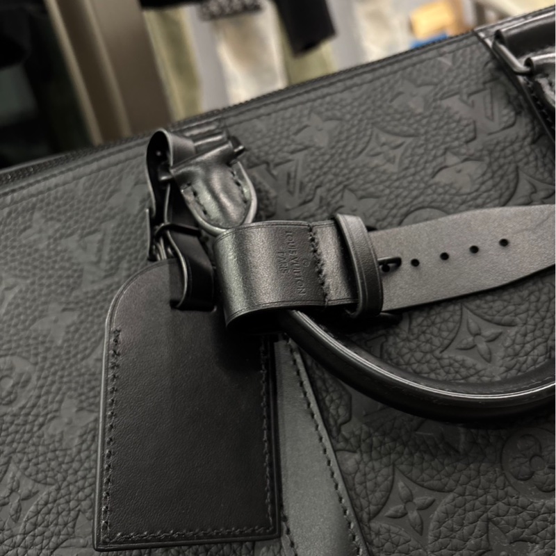 全新閒置🌟Louis Vuitton Keepall 50 Monogram Taurillon 皮革｜Classic Trend CT精品｜台北東區實體-4