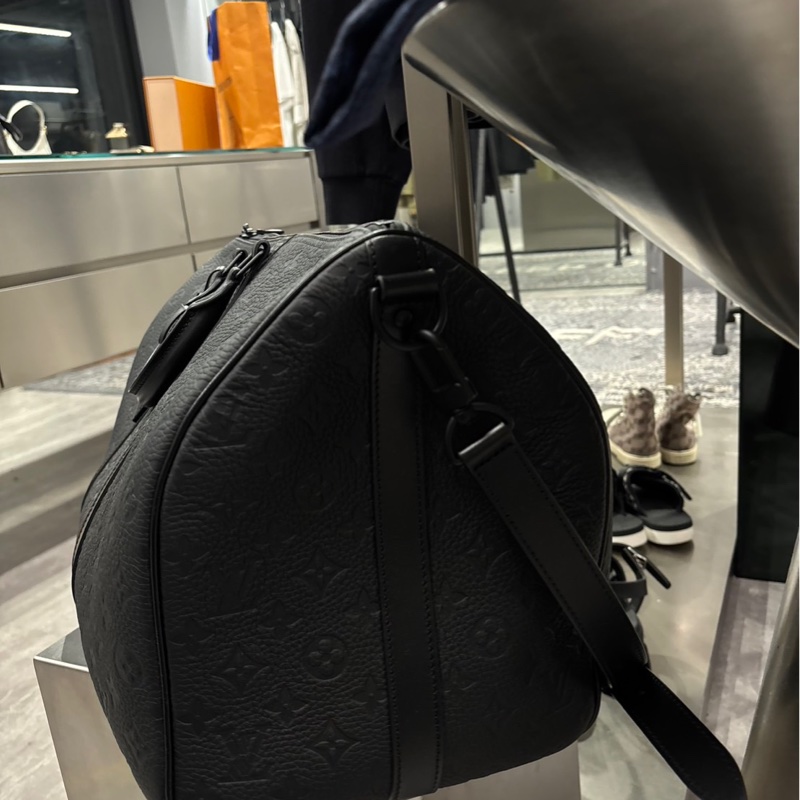 全新閒置🌟Louis Vuitton Keepall 50 Monogram Taurillon 皮革｜Classic Trend CT精品｜台北東區實體-6