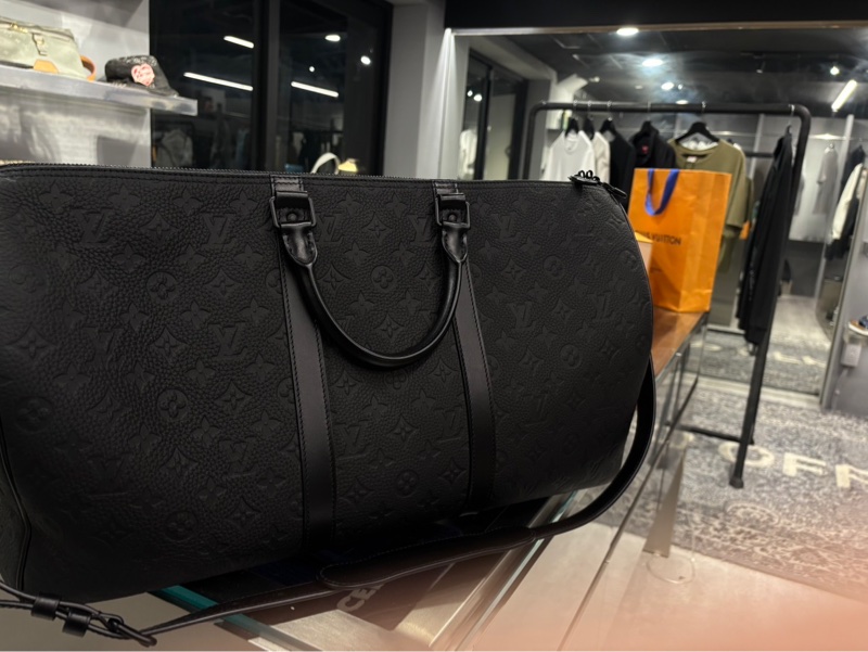 全新閒置🌟Louis Vuitton Keepall 50 Monogram Taurillon 皮革｜Classic Trend CT精品｜台北東區實體-7