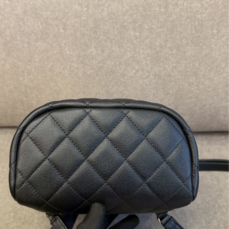 香奈兒黑色薩爾茨堡後背-3