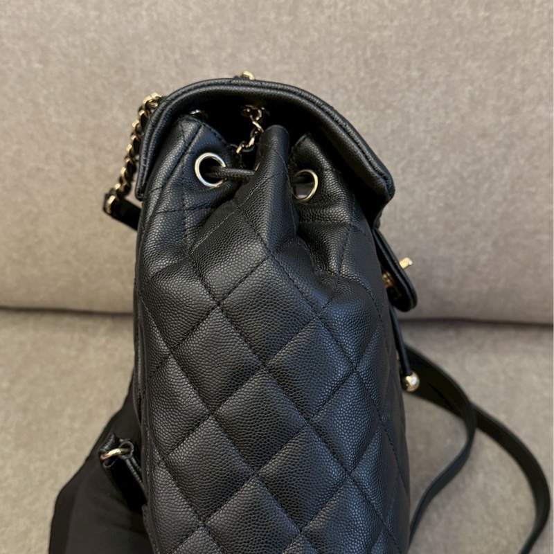 香奈兒黑色薩爾茨堡後背-4