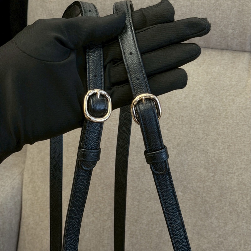 香奈兒黑色薩爾茨堡後背-7