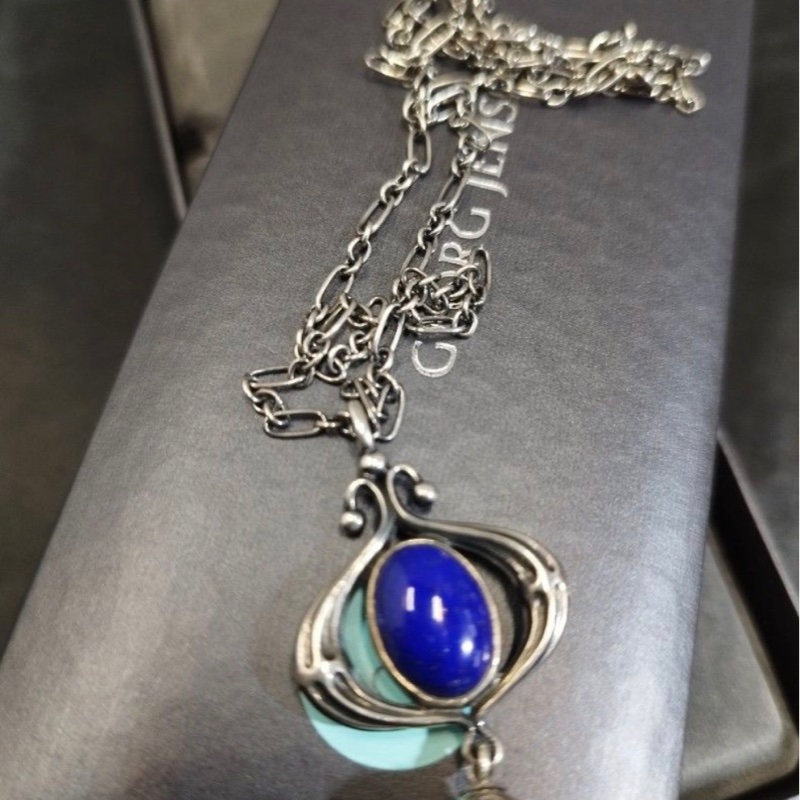 Georg Jensen 喬治傑生2013 年度項鍊（青金石）-1