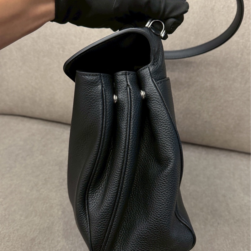 巴黎世家黑銀牛皮rodeo-2