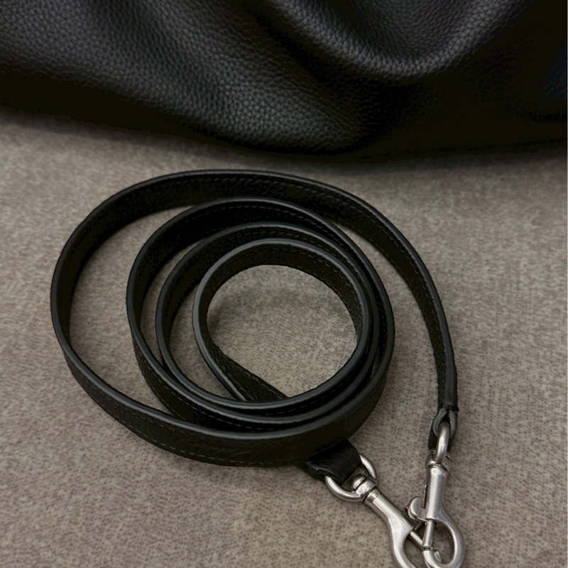 巴黎世家黑銀牛皮rodeo-8