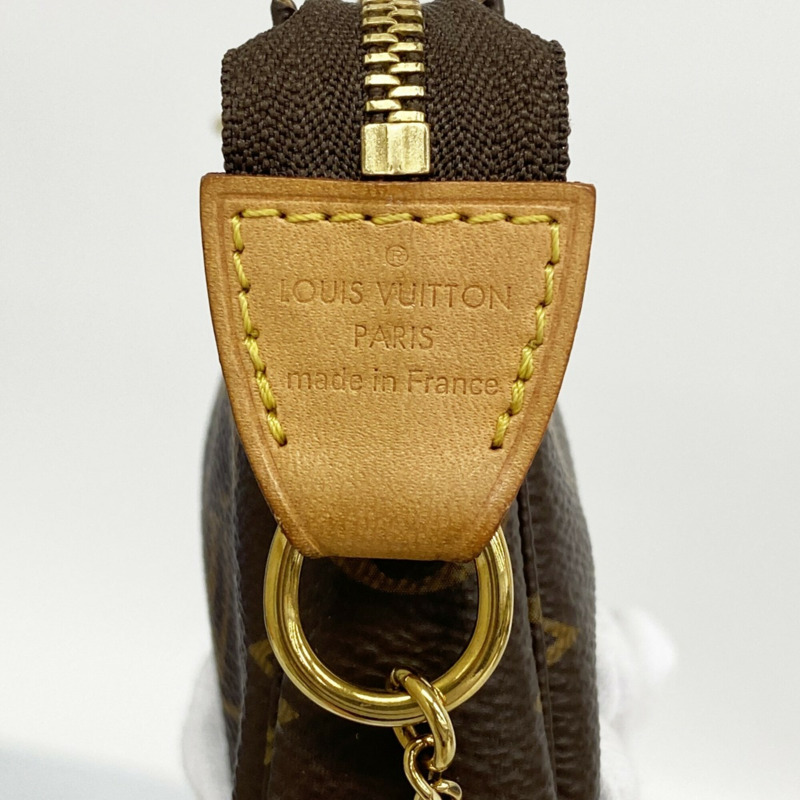 路易威登 Monogram Mini Pochette Accessoires M58009 棕色女士包/手拿包-4