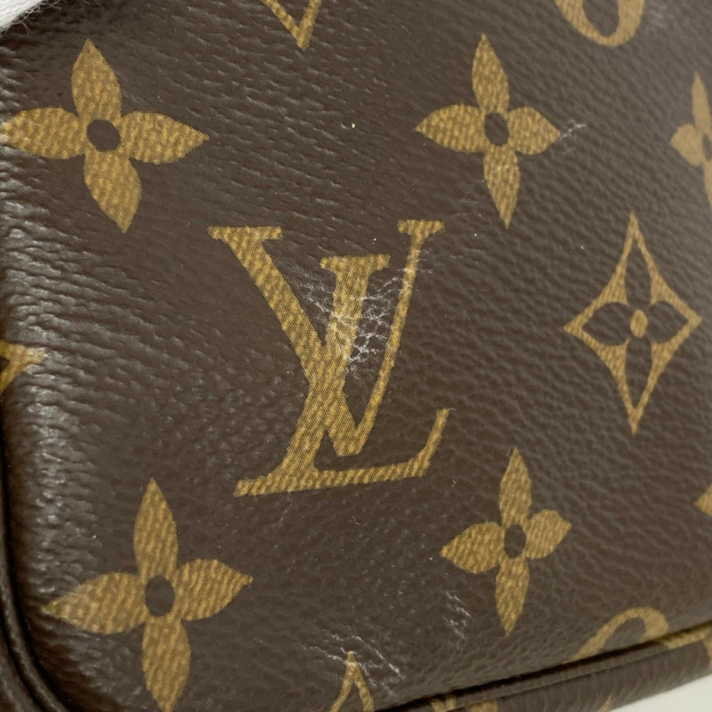 路易威登 Monogram Mini Pochette Accessoires M58009 棕色女士包/手拿包-5