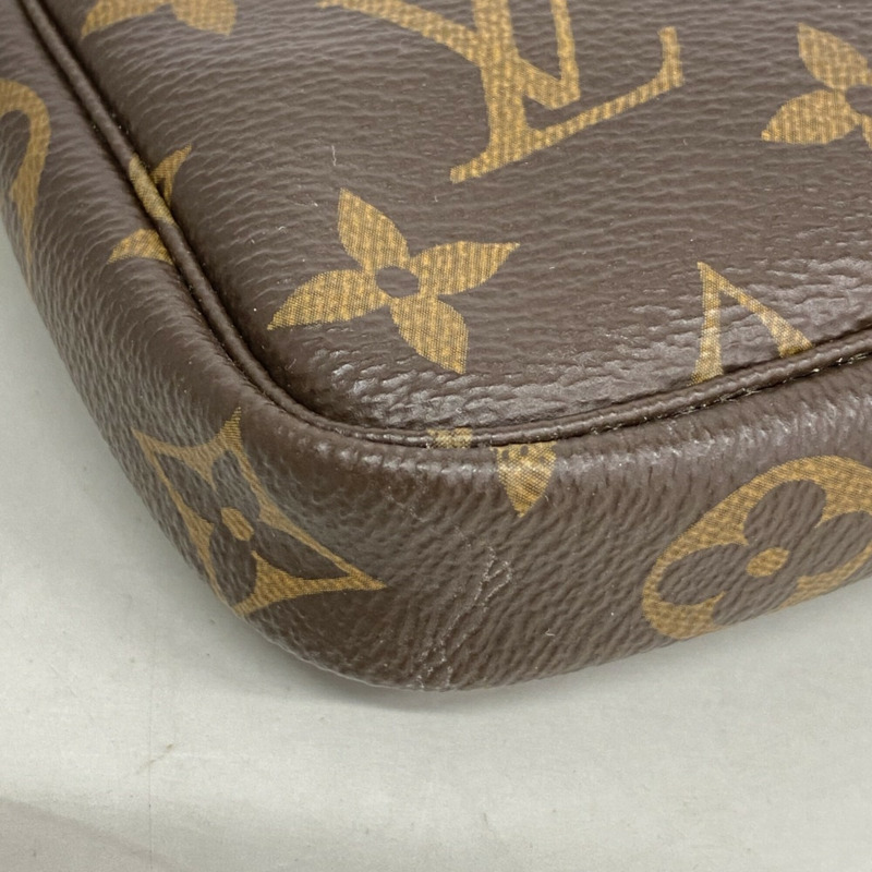 路易威登 Monogram Mini Pochette Accessoires M58009 棕色女士包/手拿包-6