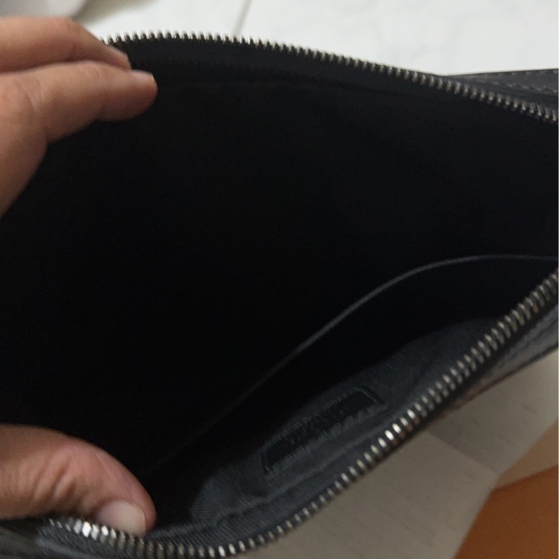 LOUIS VUITTON Trio郵差包三合一黑色PVC老花-3