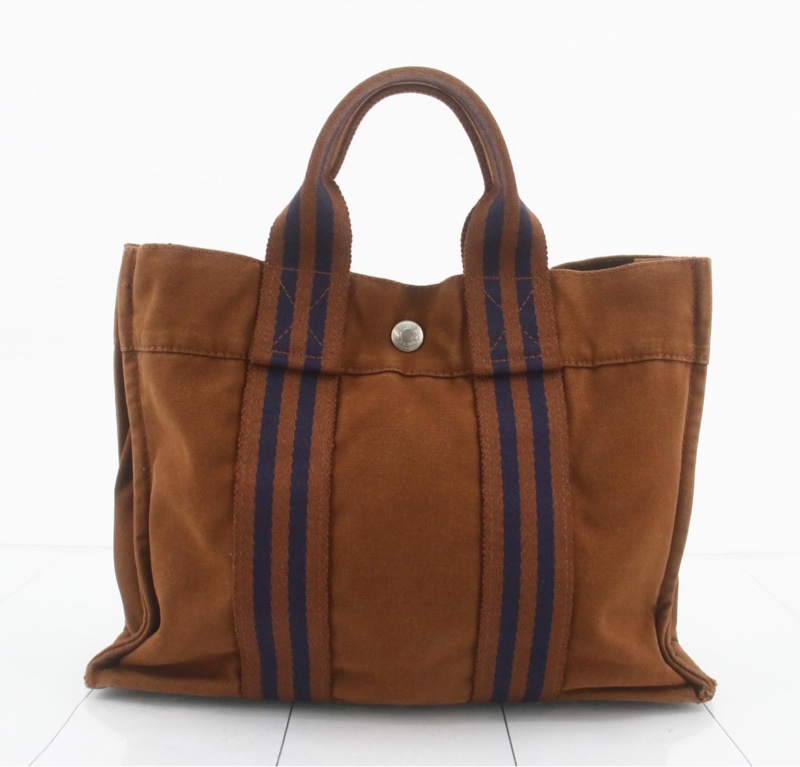 【千元擁有超實用愛馬仕✨】Hermes Fourre Tout帆布手提袋-2
