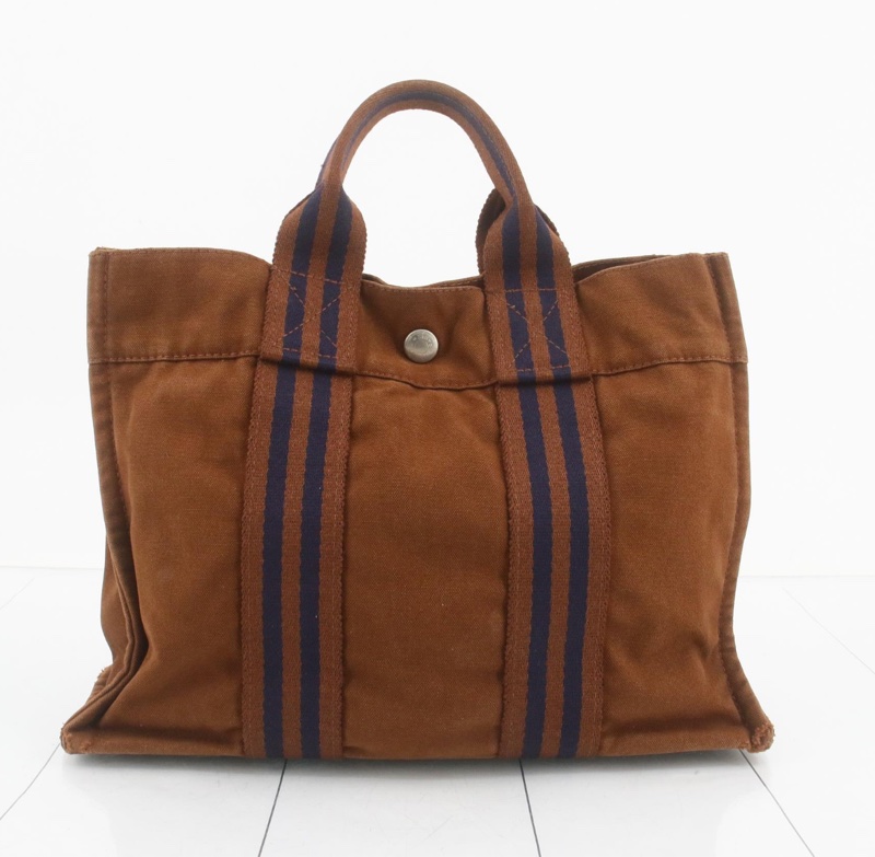 【千元擁有超實用愛馬仕✨】Hermes Fourre Tout帆布手提袋-3