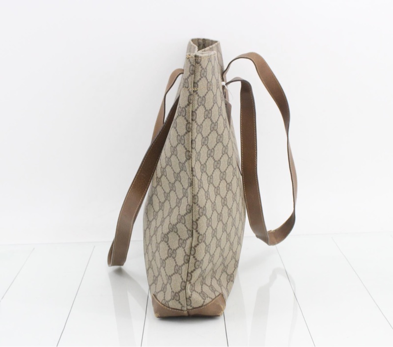 【容量王者✨價錢超優惠🤭】Gucci奶茶色老花托特 Tote Bag-4