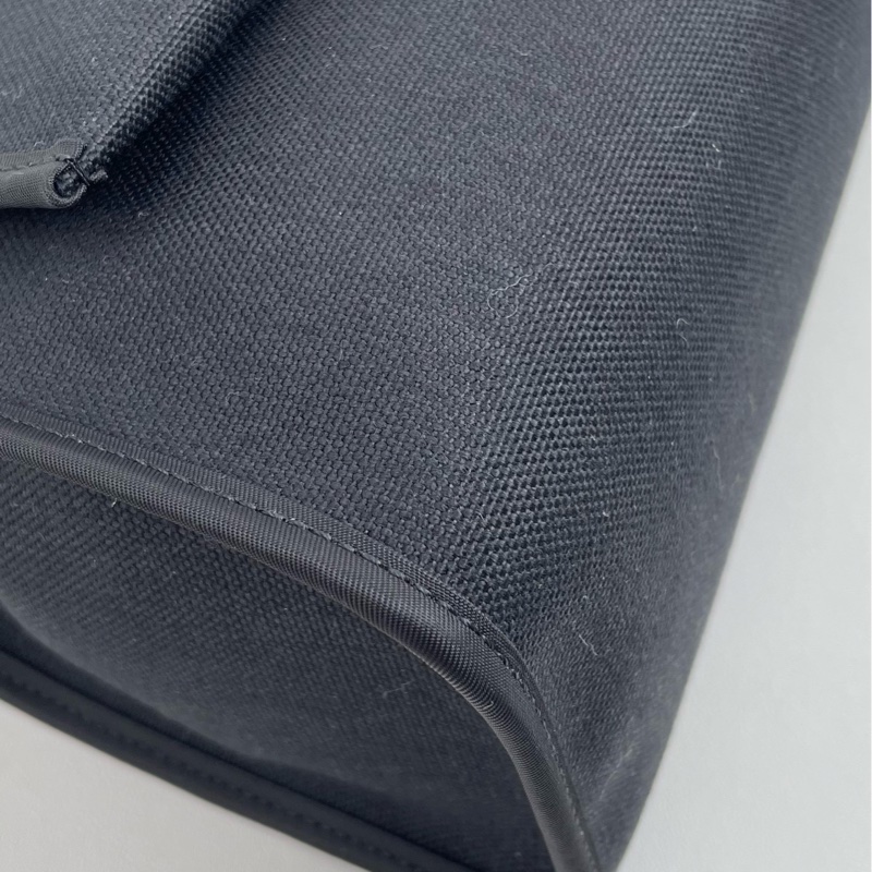 Hermes 愛馬仕herbag31 黑銀D刻-5