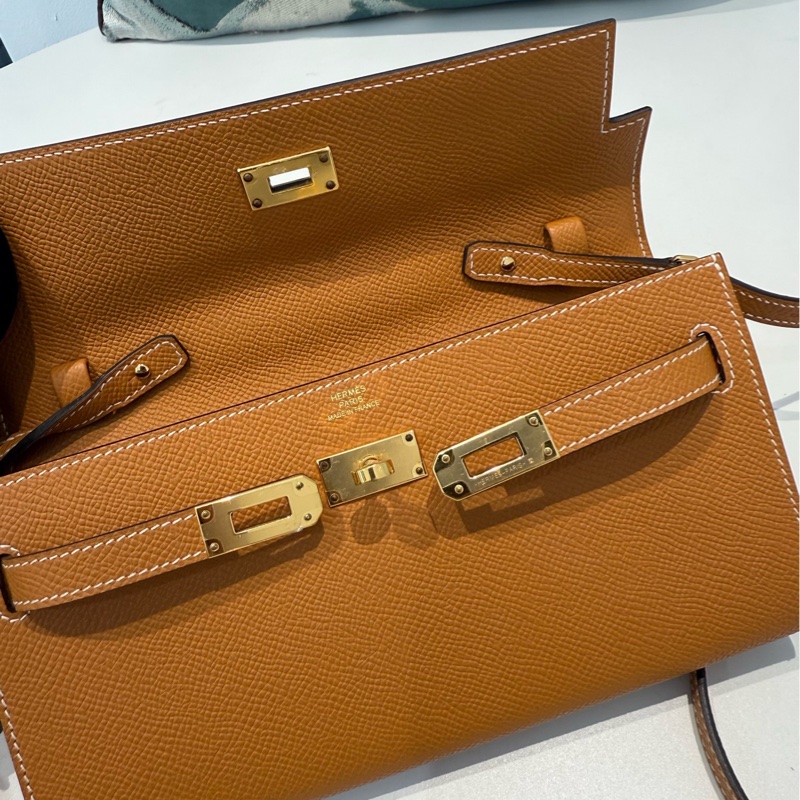 愛馬仕/Hermes Kelly Classique To Go錢包 牛皮-6