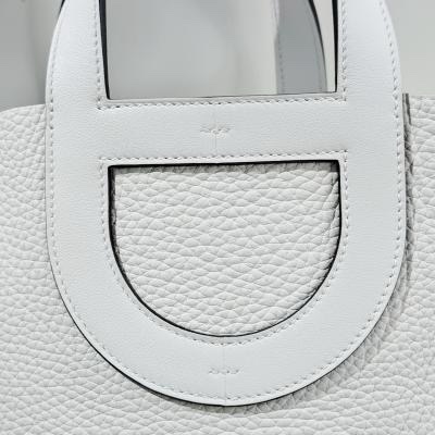 Hermes/愛馬仕 白色In the loop 18豬鼻子菜籃子-6