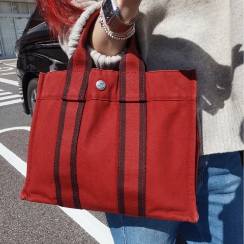 【超低價用Hermes😍】𝙃𝙀𝙍𝙈𝙀𝙎 愛馬仕帆布系列 中古包