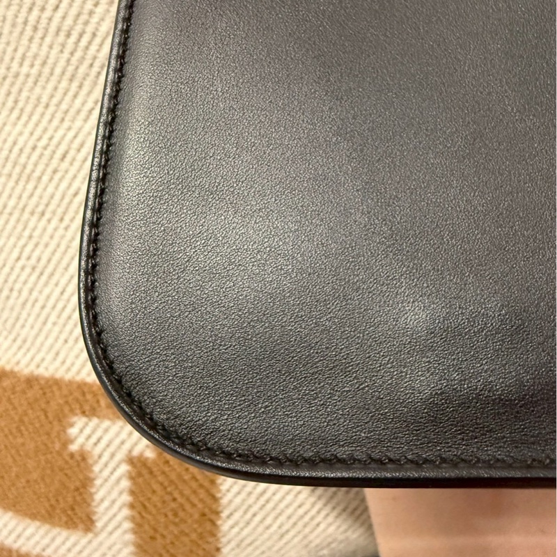 Hermes mini Halzan 黑銀-11