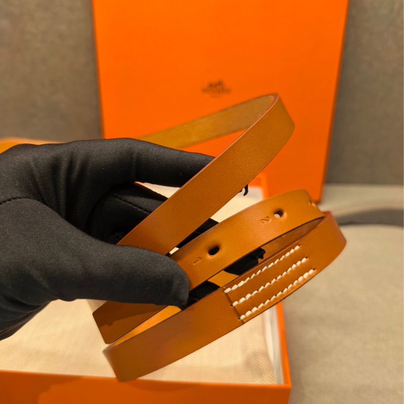 Hermes愛馬仕 金棕銀扣 perspective cavaliere21歪歪包 U刻 H皮-6