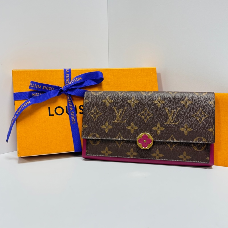 （閒置新🆕） LV 限量發售款 經典花卉 大號長夾 【專櫃售價53,000】-2