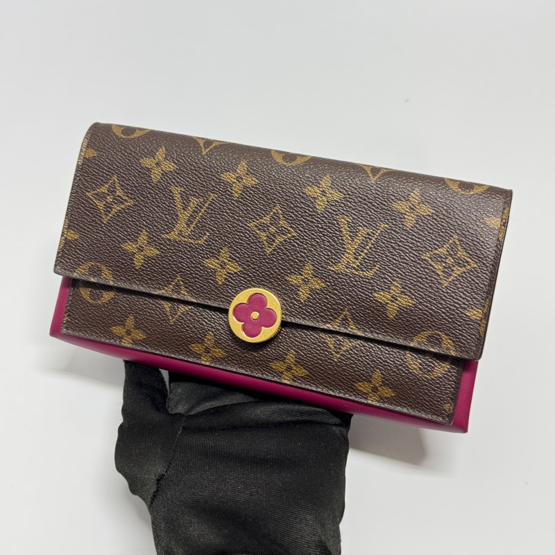 （閒置新🆕） LV 限量發售款 經典花卉 大號長夾 【專櫃售價53,000】-4
