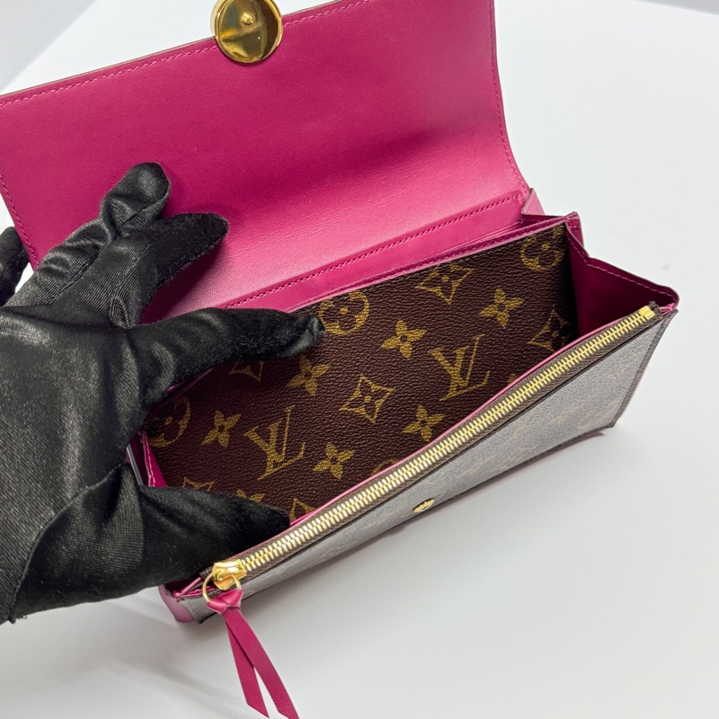 （閒置新🆕） LV 限量發售款 經典花卉 大號長夾 【專櫃售價53,000】-9