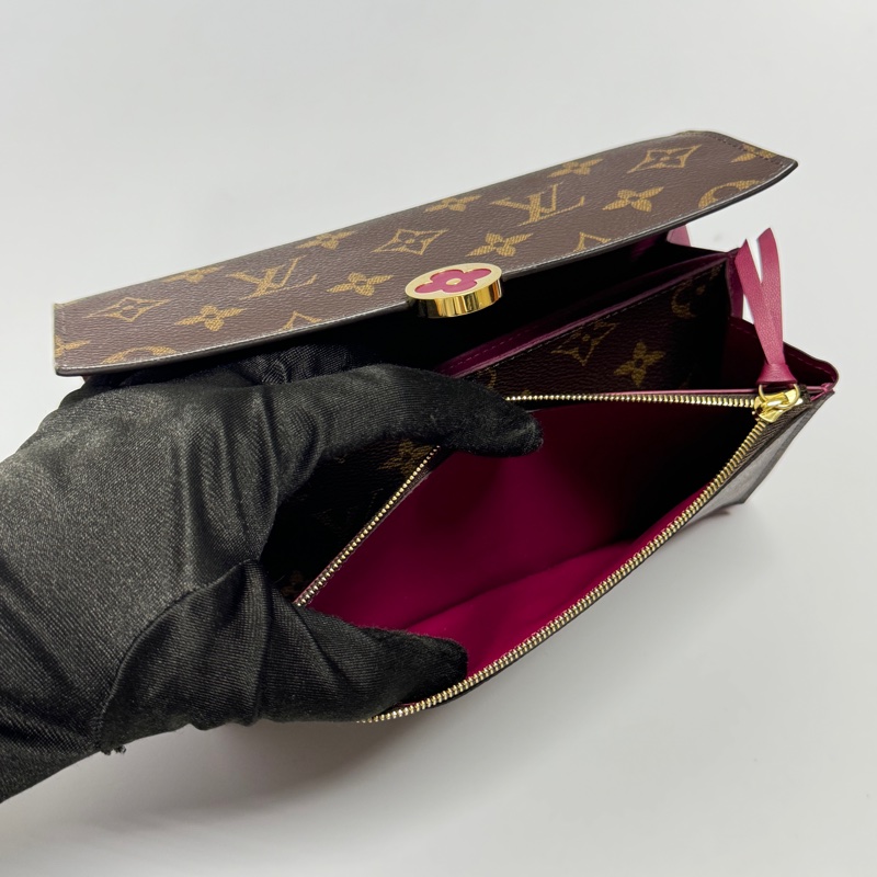 （閒置新🆕） LV 限量發售款 經典花卉 大號長夾 【專櫃售價53,000】-15