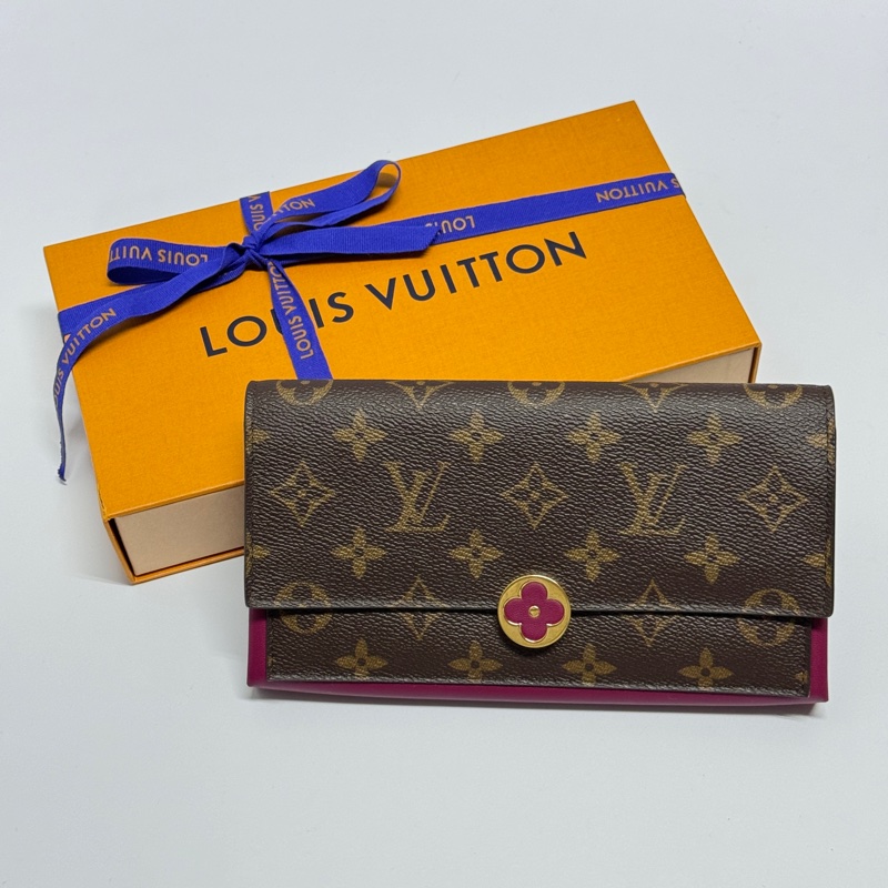 （閒置新🆕） LV 限量發售款 經典花卉 大號長夾 【專櫃售價53,000】-17
