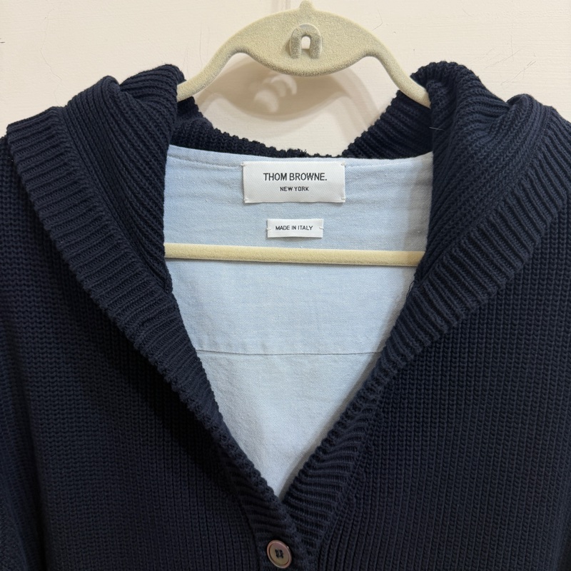 Thom Browne 拼接襯衫開襟外套-3