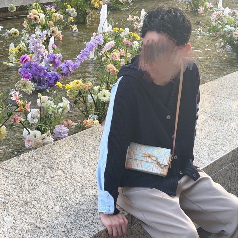 Thom Browne 拼接襯衫開襟外套-8