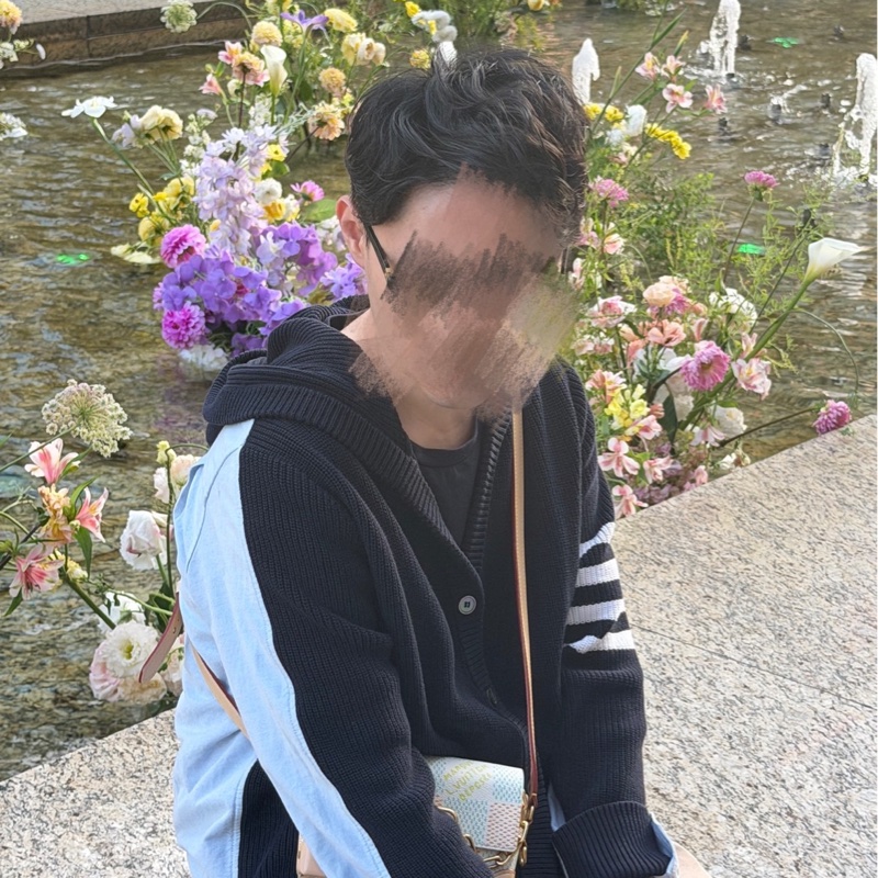 Thom Browne 拼接襯衫開襟外套-9