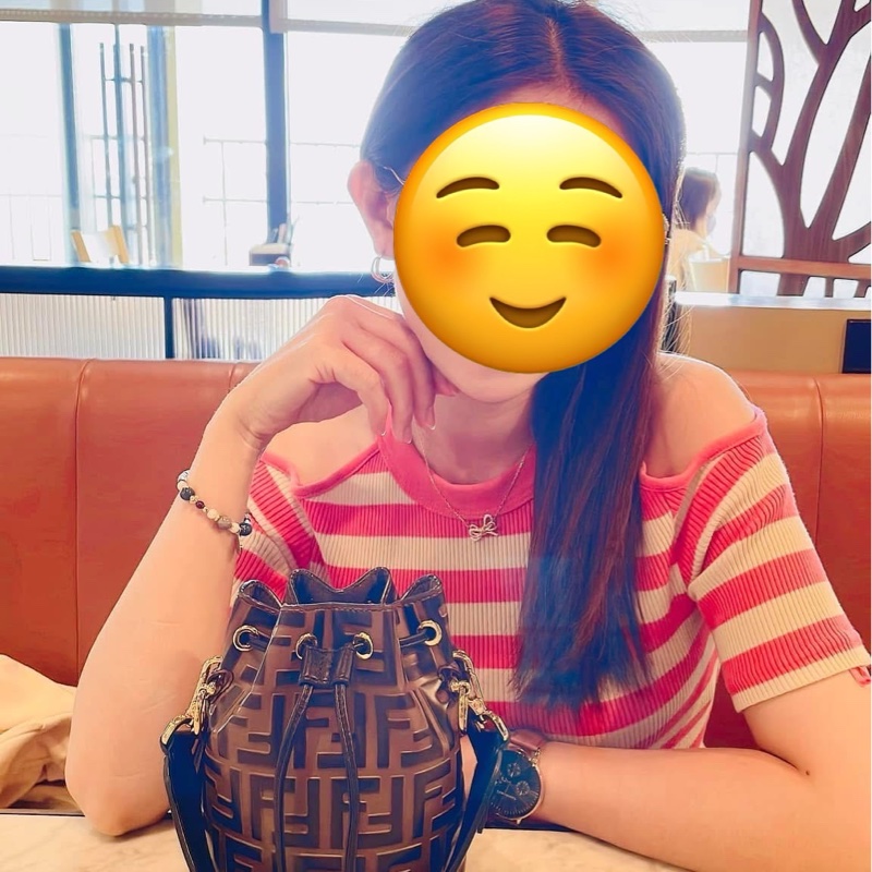 FENDI Mon Tresor 芬迪迷你水桶手提包-1