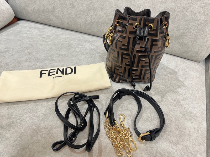 FENDI Mon Tresor 芬迪迷你水桶手提包-4