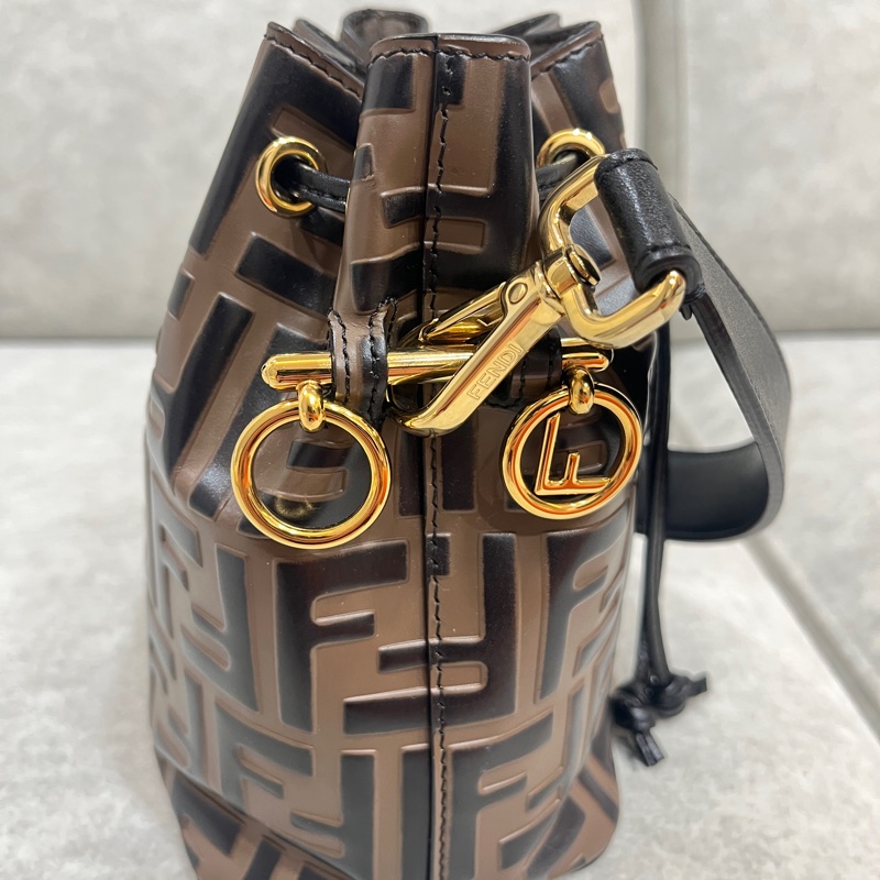 FENDI Mon Tresor 芬迪迷你水桶手提包-13
