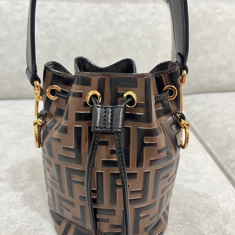 FENDI Mon Tresor 芬迪迷你水桶手提包-15