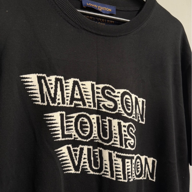 近新品🌟Louis Vuitton Maison Logo針織短袖｜Classic Trend CT精品｜台北東區實體-1
