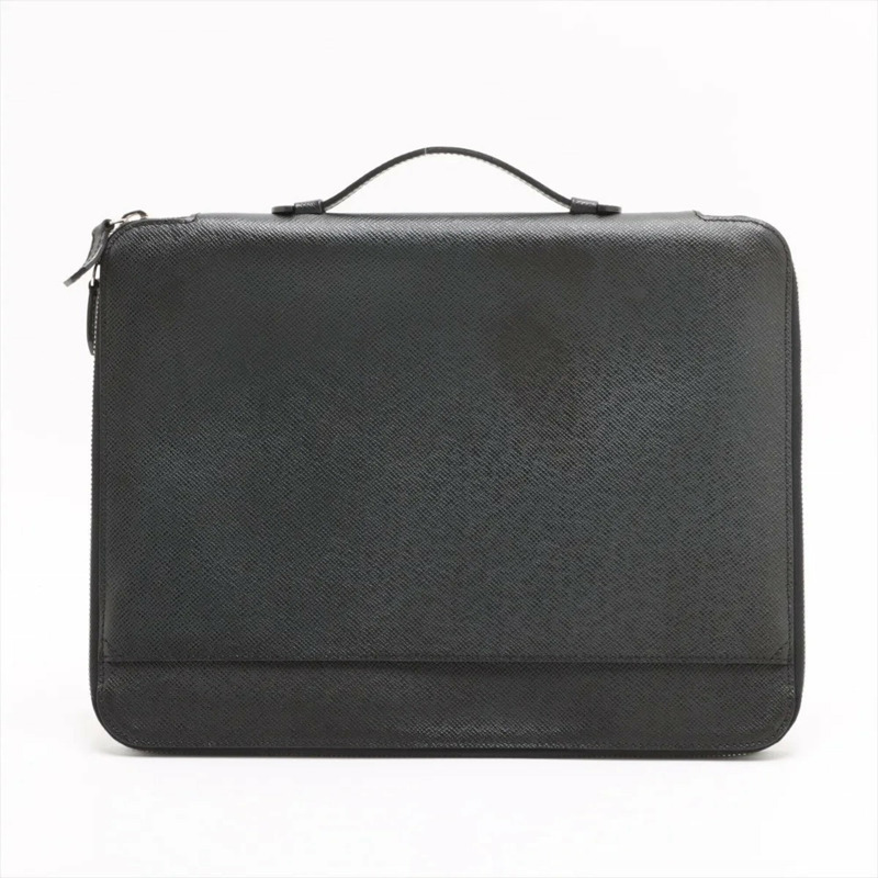 路易威登 Taiga Vladimir M32612 Ardoise 男士皮革第二包手拿包-1