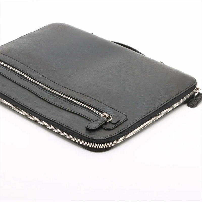 路易威登 Taiga Vladimir M32612 Ardoise 男士皮革第二包手拿包-2