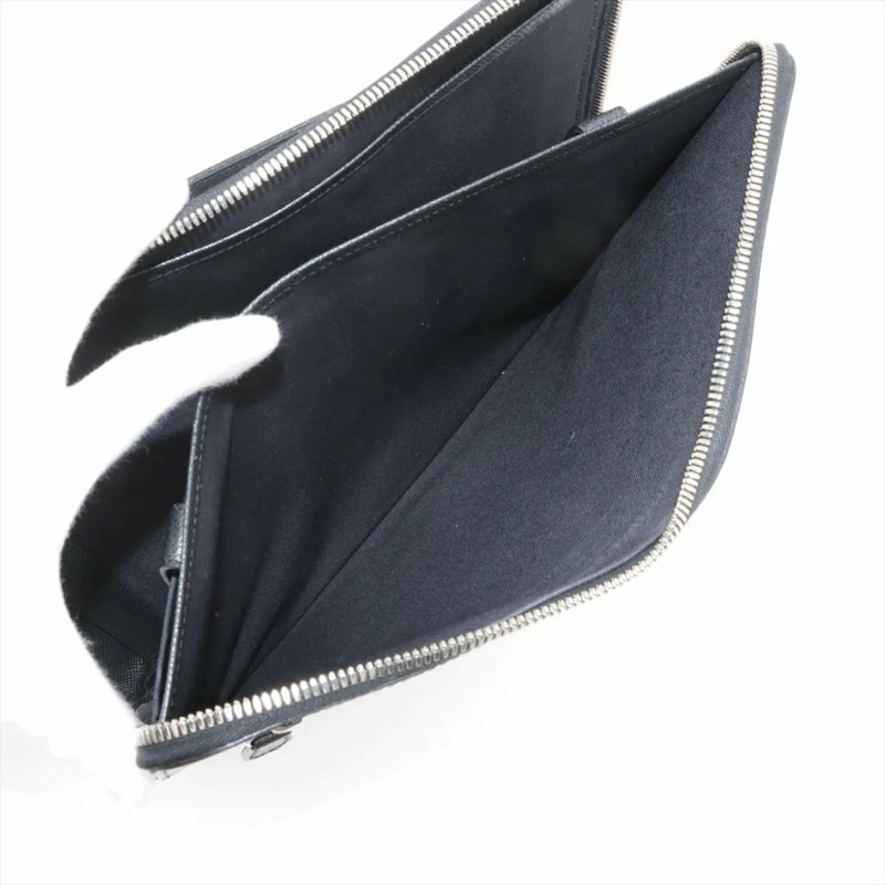 路易威登 Taiga Vladimir M32612 Ardoise 男士皮革第二包手拿包-8